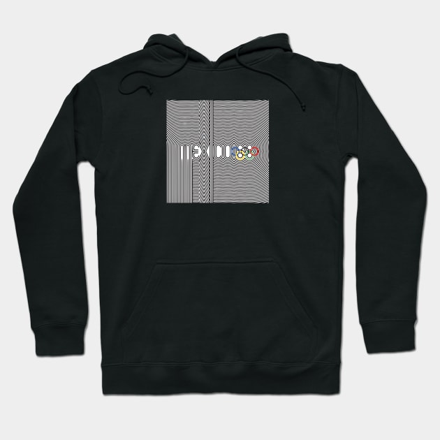 Mexico 68 Olympic Games Hoodie by ezioman